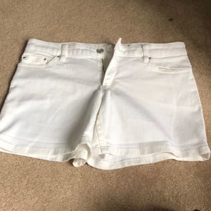 White shorts